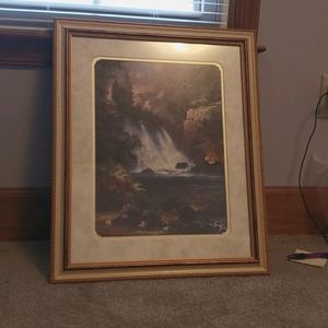 Home and garden party waterfall picture